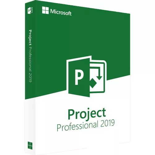 Microsoft Project Professional 2019 (2 urządzenia) (Aktywacja online)