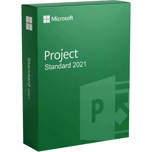 Microsoft Project Standard 2021 (5 urządzeń) (Aktywacja online)