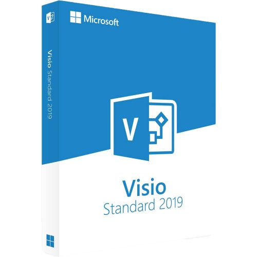 Microsoft Visio Standard 2019 (1 urządzenie) (Aktywacja online)