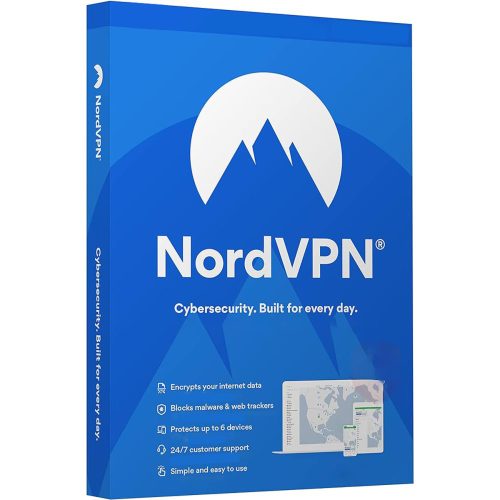 NordVPN Standard VPN + Cybersecurity (6 urządzeń / 1 rok)