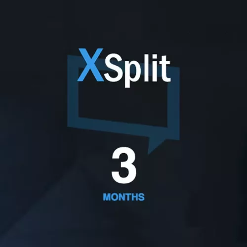 XSplit 3 Months Premium (1 urządzenie / 3 miesiące)