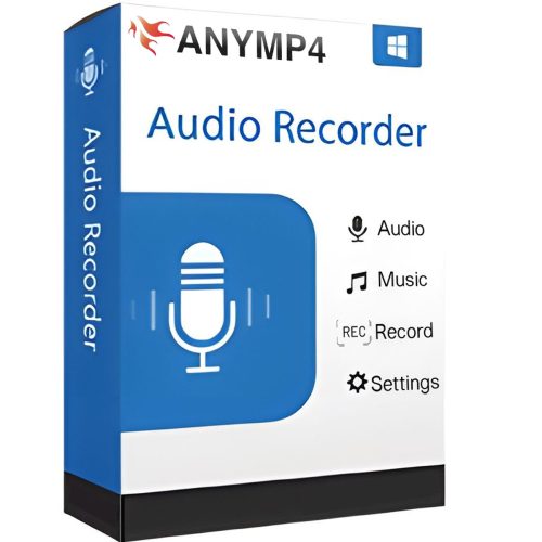 AnyMP4 Audio Recorder (1 urządzenie / 1 rok)