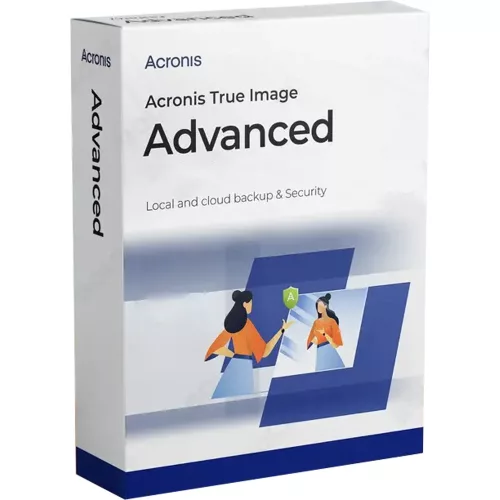 Acronis True Image Advanced (5 urządzeń / 3 lata) + 50 GB Przechowywanie w chmurze (Subskrybuj)