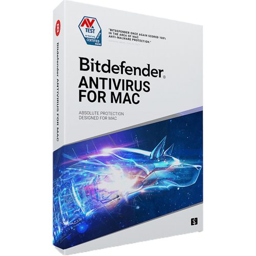 Bitdefender AntiVirus (3 urządzenia / 2 lata) (Mac) (D-A-CH)