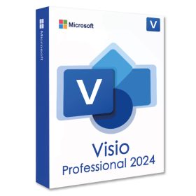   Microsoft Visio Professional 2024 (1 urządzenie / Lifetime) (Dostępne do przeniesienia)