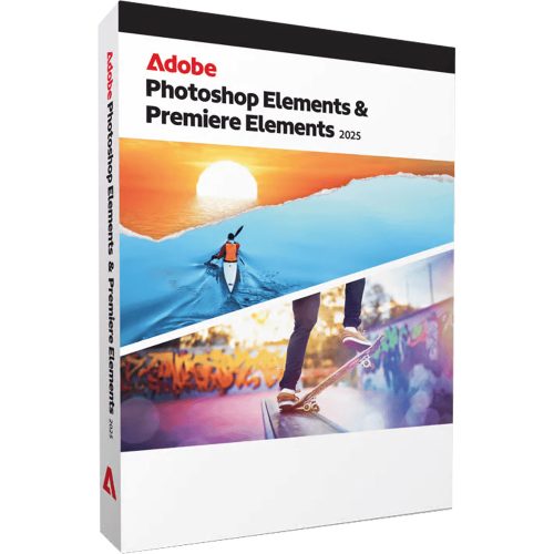Adobe Photoshop Elements & Premiere Elements 2025 (1 urządzenie / 3 lata) (Windows / Mac)