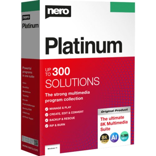 Nero Platinum Suite 2025 (1 urządzenie / Lifetime)