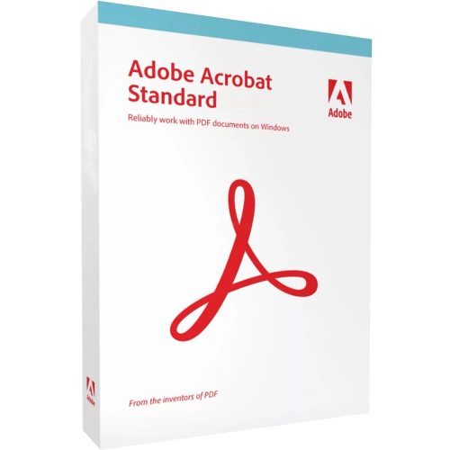 Adobe Acrobat Standard (1 użytkownik / 1 rok) (EU)