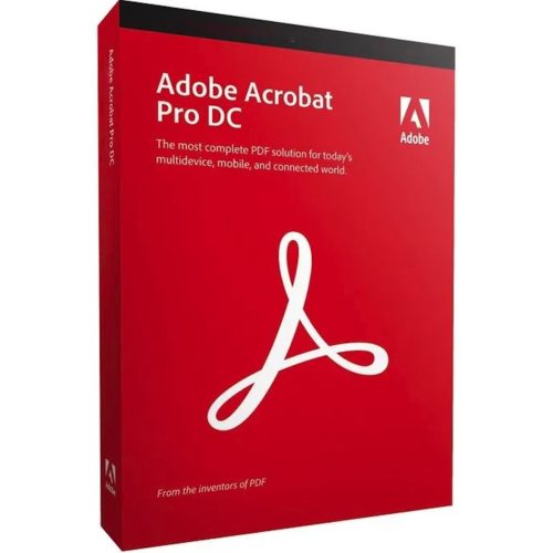 Adobe Acrobat Pro DC (2 urządzenia / 1 rok) (EU)