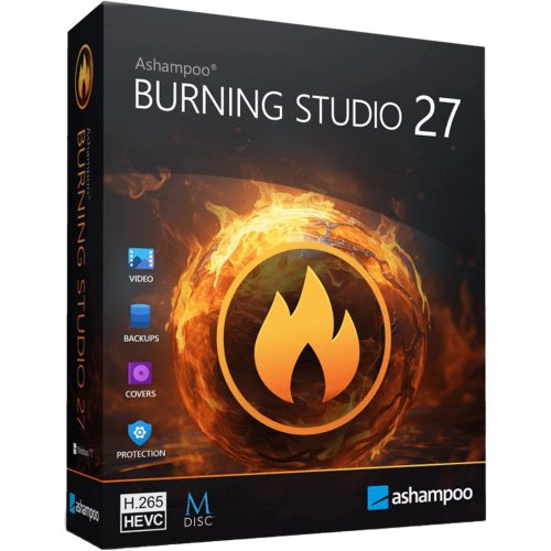Ashampoo Burning Studio 27 (1 urządzenie / Lifetime)