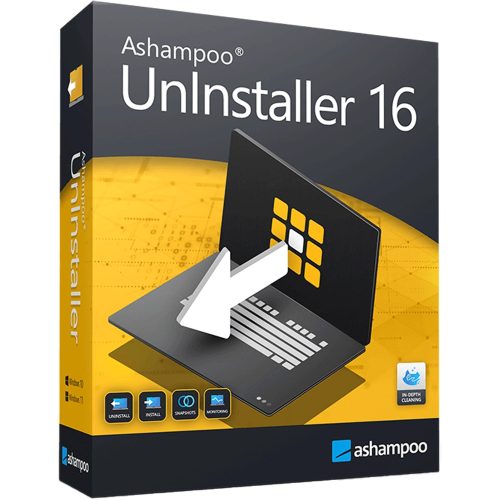 Ashampoo UnInstaller 16 (1 urządzenie / Lifetime)