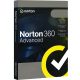 Norton 360 Advanced + 200 GB Przechowywanie w chmurze (10 urządzeń / 1 rok) (EU)